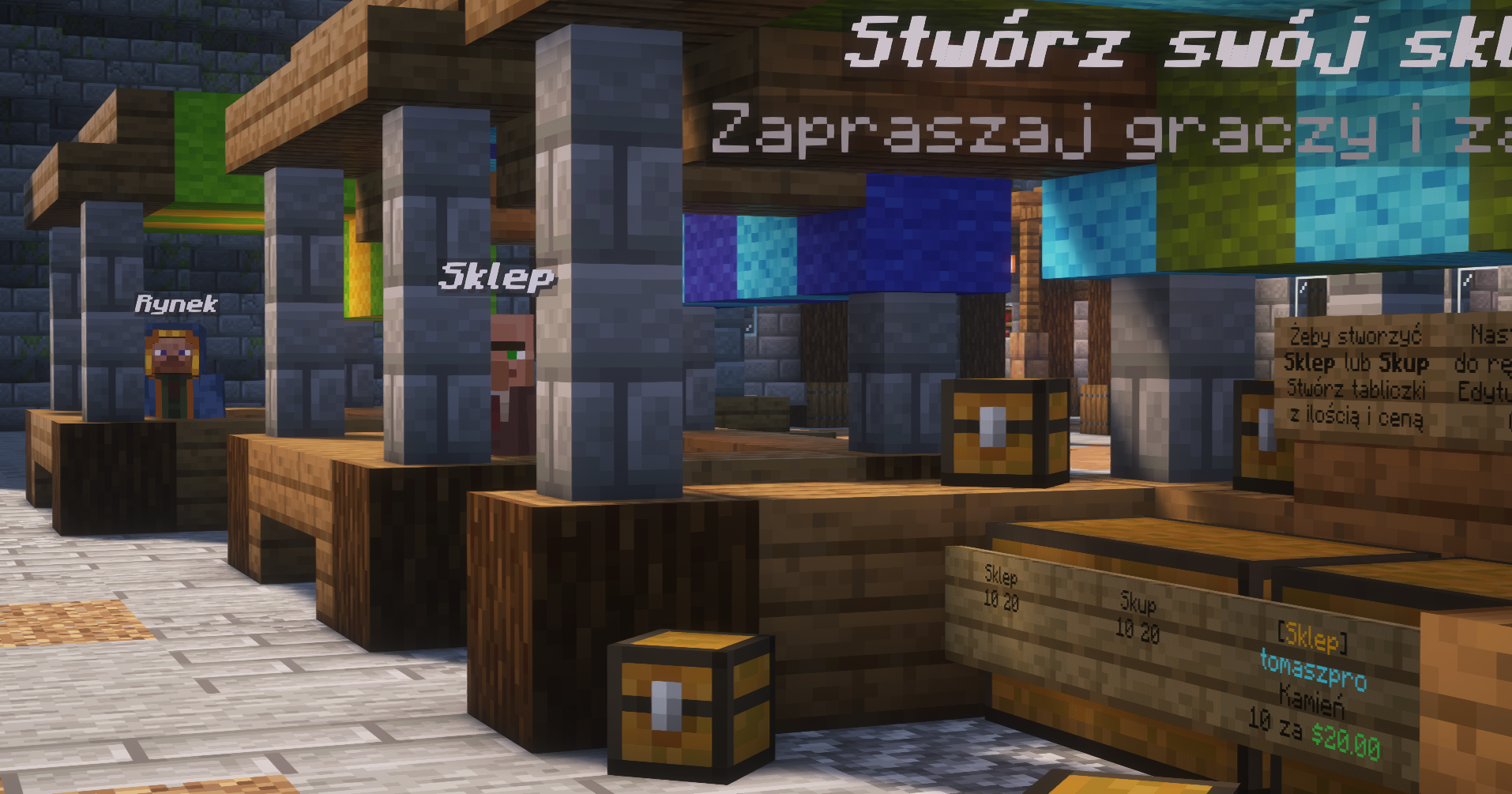 Survival Stwórz sklep